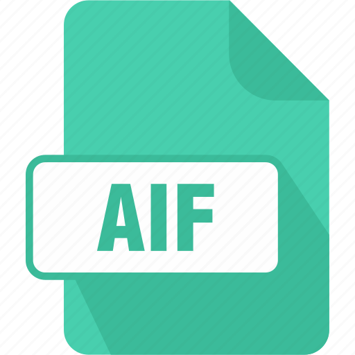 Aif, extension, file, document, folder, page, audio interchange file format icon - Download on Iconfinder