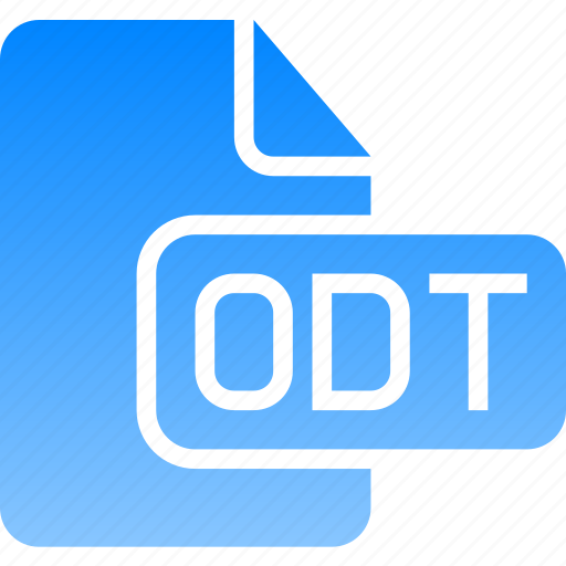 Document, file, odt, data, storage, folder, format icon - Download on Iconfinder