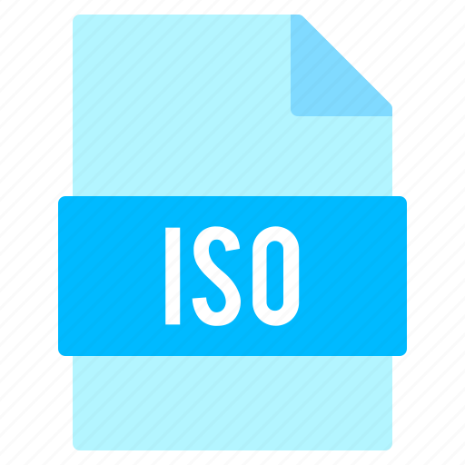 Document, extension, file, format, iso icon - Download on Iconfinder