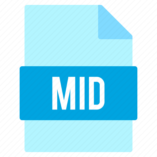 Document, extension, file, format, mid icon - Download on Iconfinder