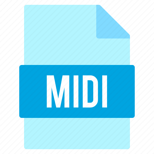 Document, extension, file, format, midi icon - Download on Iconfinder