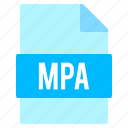document, extension, file, format, mpa