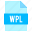 document, extension, file, format, wpl 