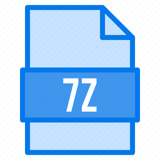 7z, document, extension, file, types icon - Download on Iconfinder