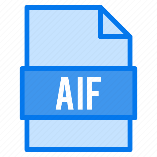 Aif, document, extension, file, types icon - Download on Iconfinder