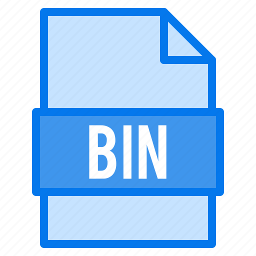 Bin, document, extension, file, types icon - Download on Iconfinder