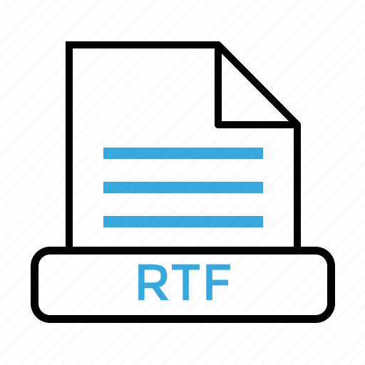 File, format, rtf icon - Download on Iconfinder