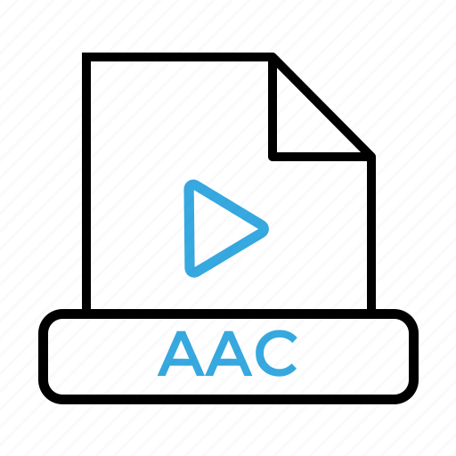 Aac, file, film icon - Download on Iconfinder on Iconfinder