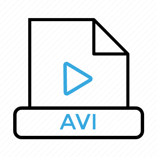 Avi, file, standard, support, tv icon - Download on Iconfinder