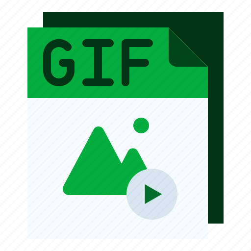 Gif, multimedia, file, format, extension, document, archive icon - Download on Iconfinder