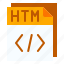 html, code, file, format, extension, document, archive 