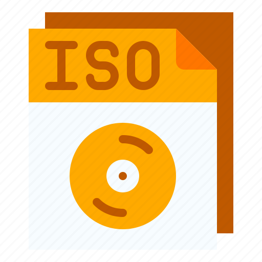 Iso, digital, file, format, extension, document, archive icon - Download on Iconfinder