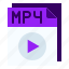 mp4, multimedia, file, format, extension, document, archive 