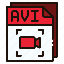 avi, video, file, format, extension, document, archive
