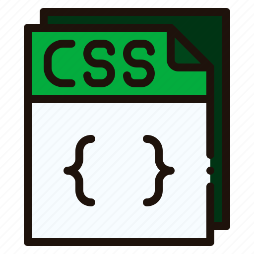 Css, code, file, format, extension, document, archive icon - Download on Iconfinder