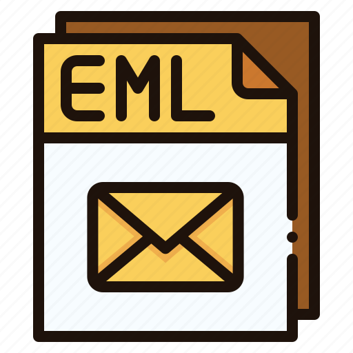 Eml, email, file, format, extension, document, archive icon - Download on Iconfinder