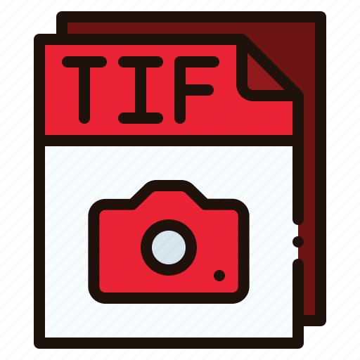 Tif, file, format, extension, document, archive icon - Download on Iconfinder