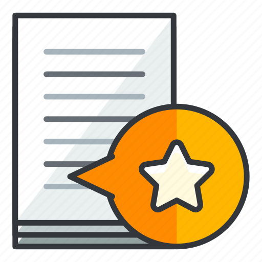Bookmark, document, file, files, star icon - Download on Iconfinder