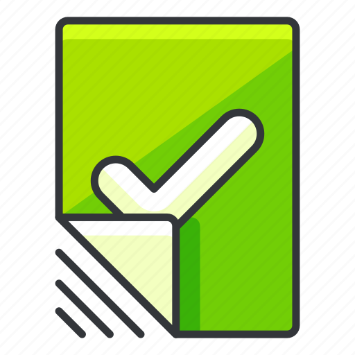 Approve, checkmark, confirm, document, file, files icon - Download on Iconfinder