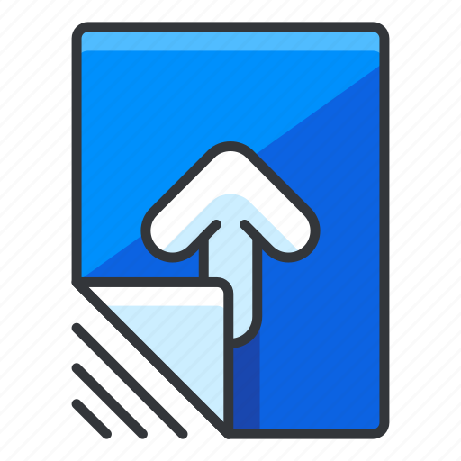 Arrow, file, files, up, upload icon - Download on Iconfinder