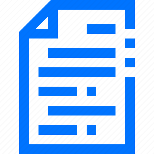 Detail, document, files, paper, text icon - Download on Iconfinder