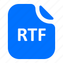 file, format, rtf, text