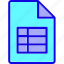 document, file, file format, file type, format, page, type 