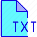 document, file, file type, page, text, txt, type