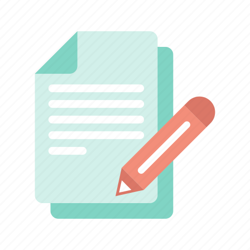 Edit document, edit file, editor, file, pencil icon - Download on Iconfinder