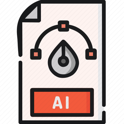 Ai, format, machine, intelligence, brain, file, extension icon - Download on Iconfinder