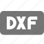 dxf, file, extension, format 