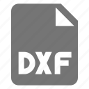 dxf, file, extension, format