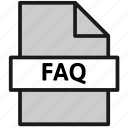 document, file, type, faq, frequently asked questions, page 