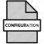 document, file, filetype, type, configuration, sheet 