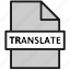 document, file, type, page, text, translate 