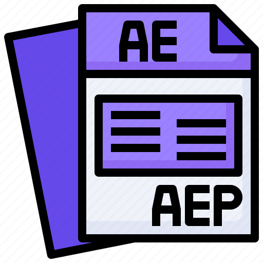 Ae, format, extension, archive, document, file icon - Download on Iconfinder