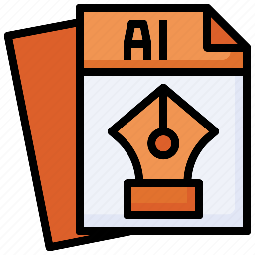 Ai, format, extension, archive icon - Download on Iconfinder