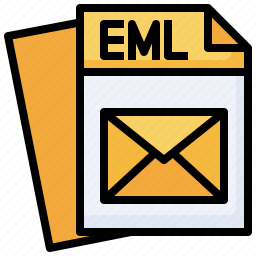 Eml, format, extension, archive, document, file icon - Download on Iconfinder