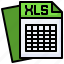 xls, files, and, folders, format, extension, archive 