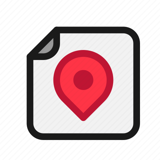 Share, location, map, file, document, place, offline icon - Download on Iconfinder