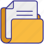 folder, file, directory, document, storage, archive 