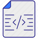 coding, file, code, programming, document, script
