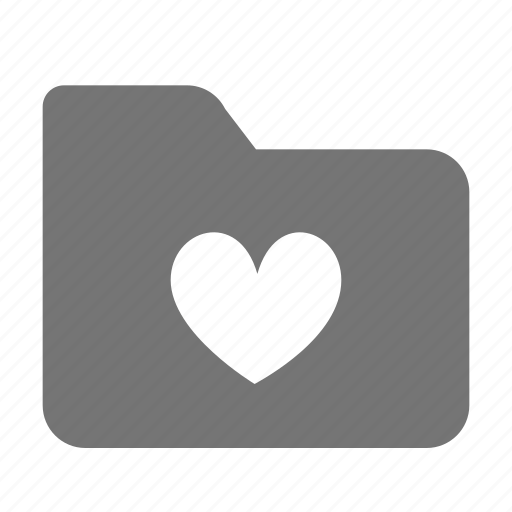 Favorite, folder, heart, like icon - Download on Iconfinder