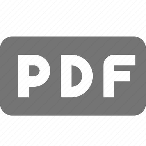 Pdf, extension, format icon - Download on Iconfinder