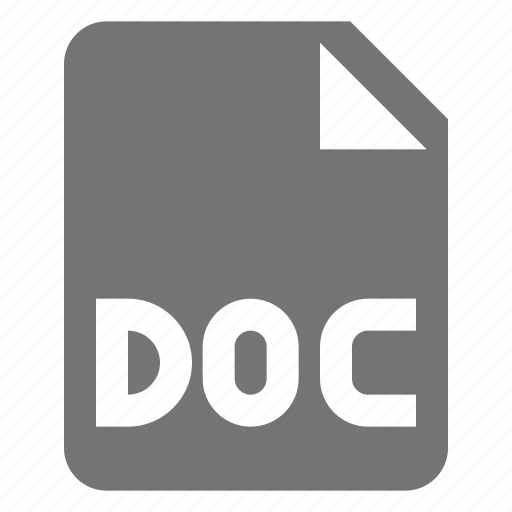 Doc, file, extension, format icon - Download on Iconfinder