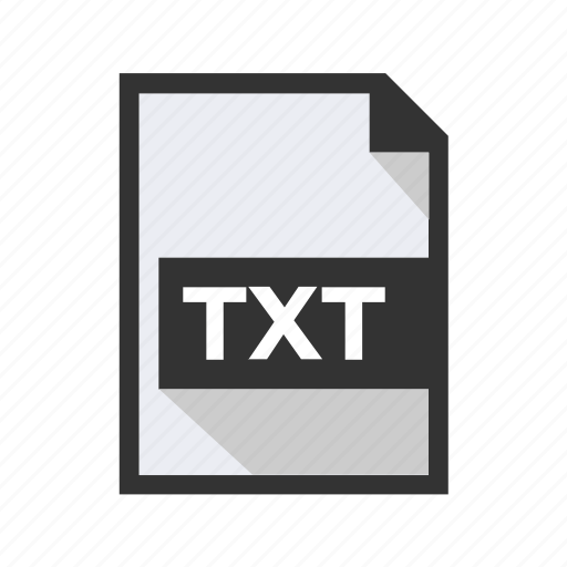Document, file, text, txt icon - Download on Iconfinder