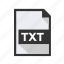 document, file, text, txt 