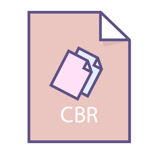 Cbr, doc, file, documents, format icon - Free download