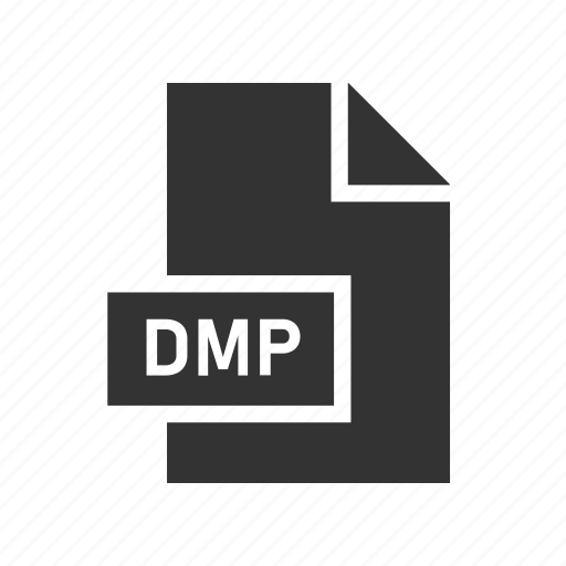 Dmp, format, file, memory dump, extension icon - Download on Iconfinder