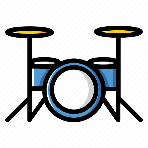 Drum, instrument, music icon - Download on Iconfinder